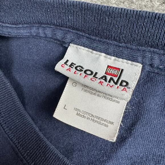 Vintage Lego Land California Graphic Tee Shirt Size Large 2000s - Picture 3 of 4